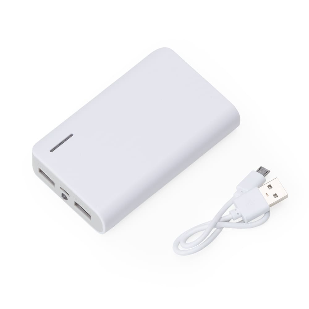 Power bank Plástico com Lanterna 02063