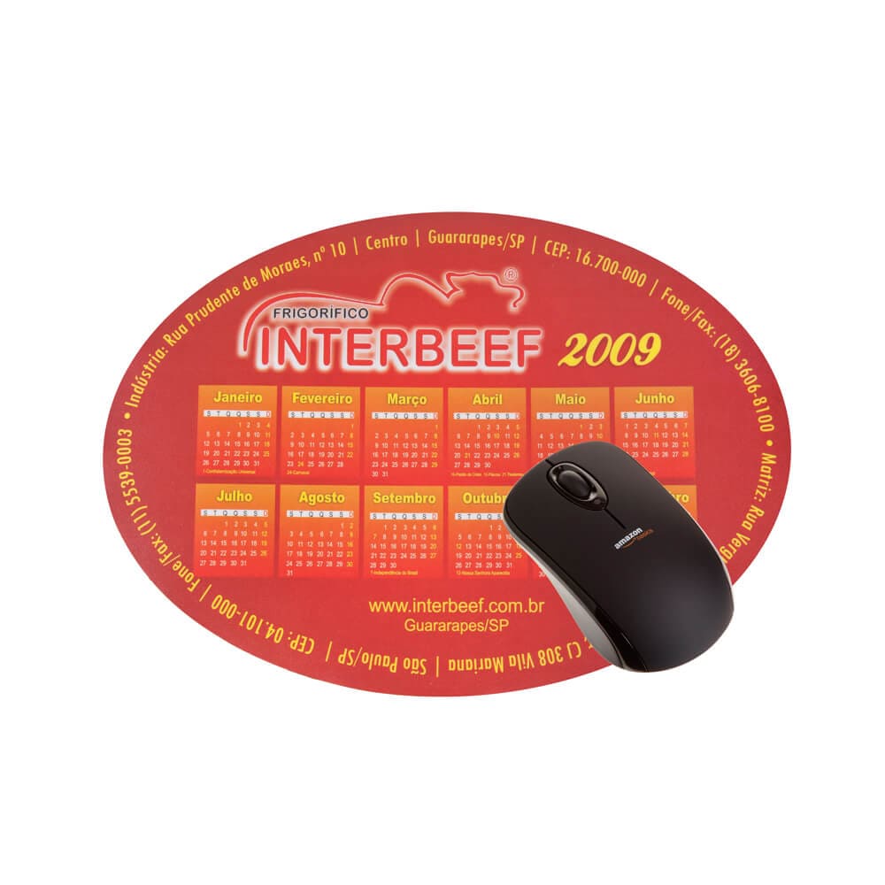 Mouse Pad Oval 2001